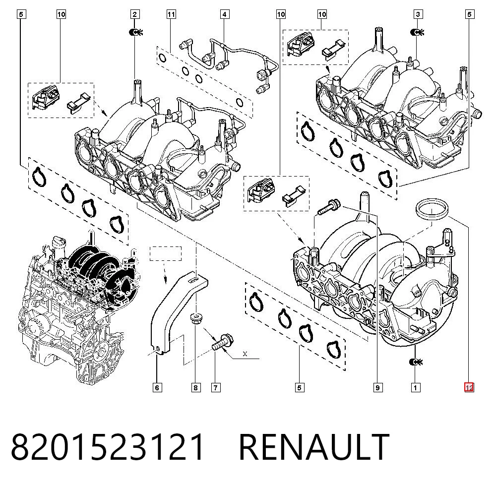 8201523121 Renault (RVI)