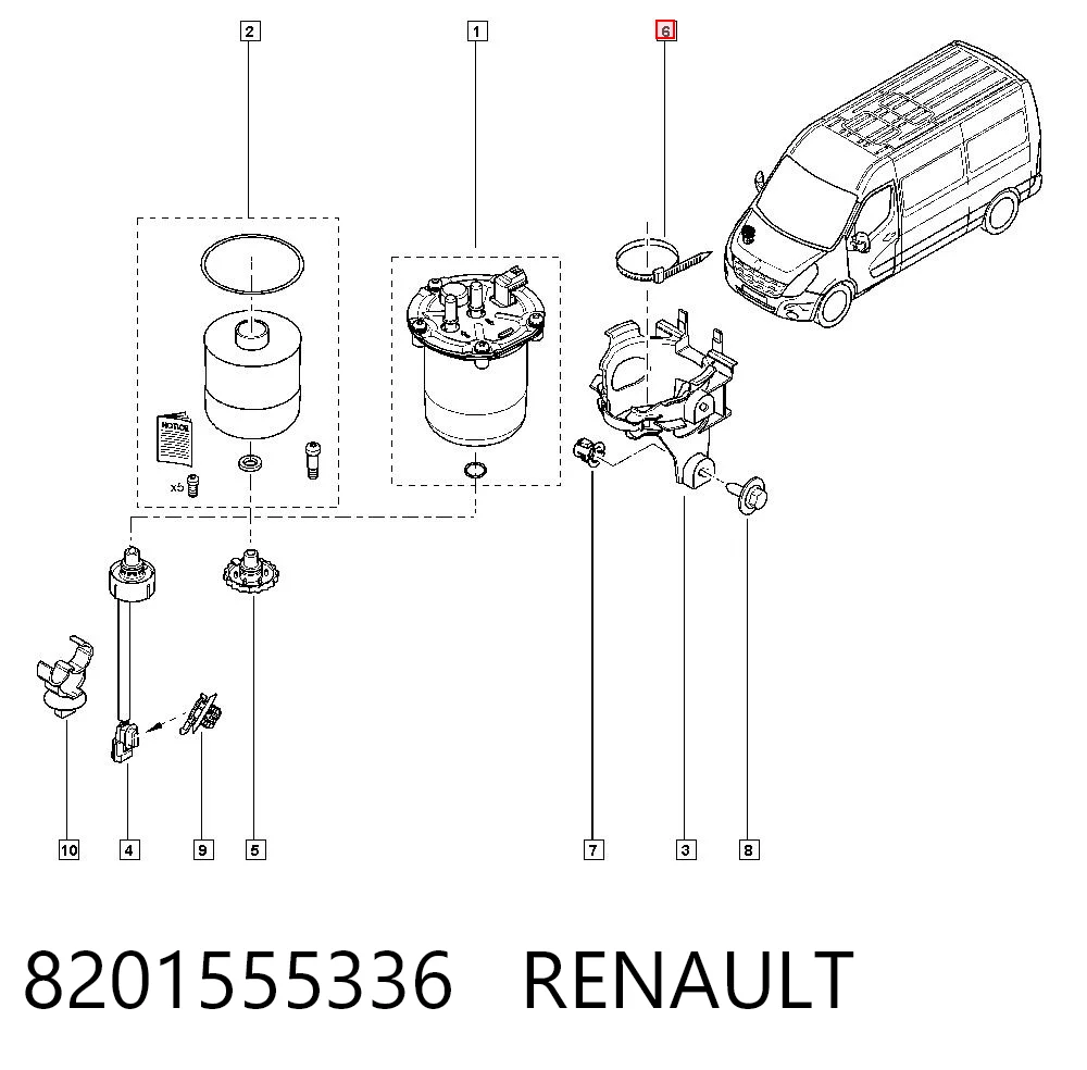 8201555336 Renault (RVI)