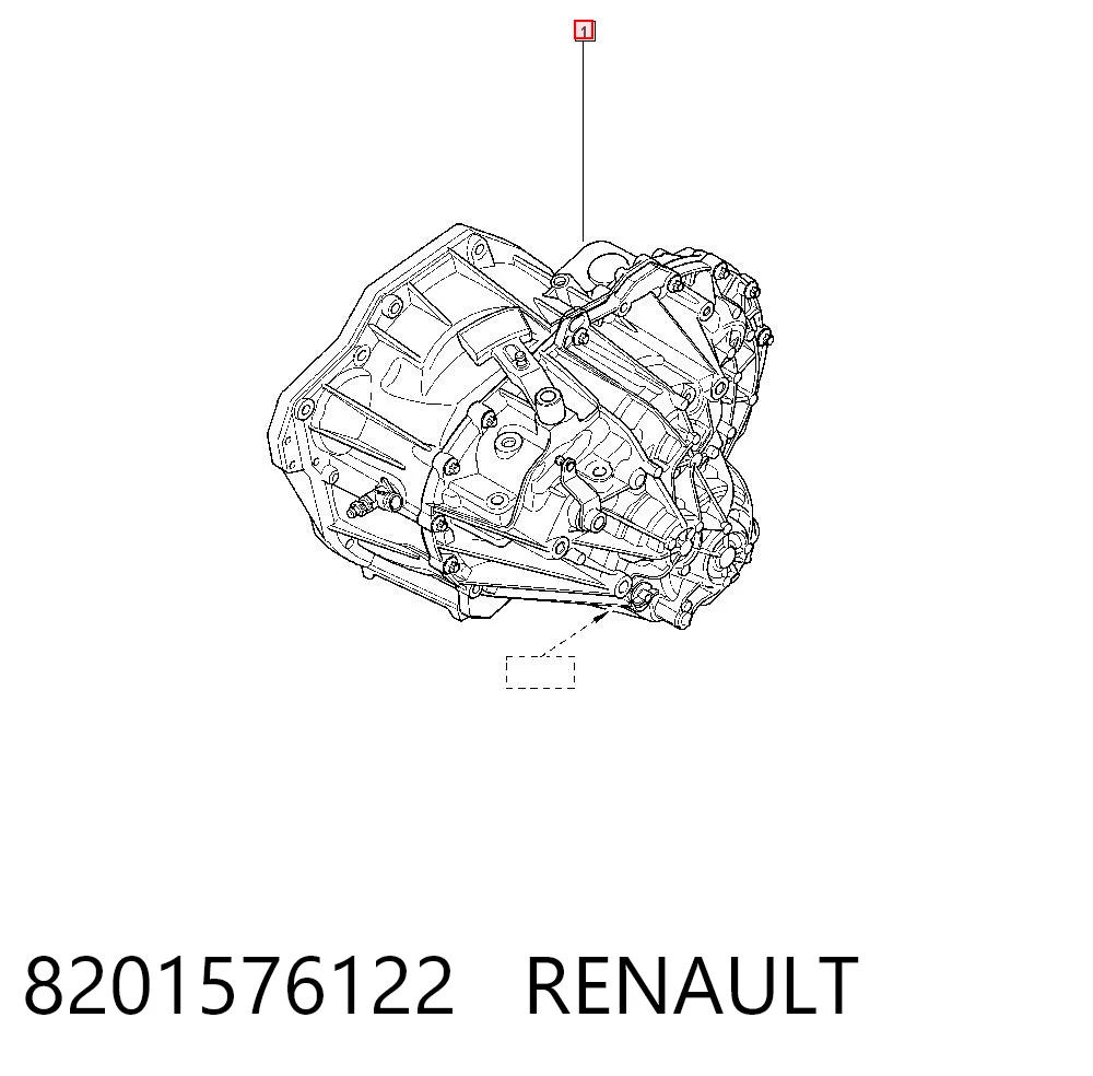 Caixa de Mudança montada (caixa mecânica de velocidades) para Renault Trafic III EG