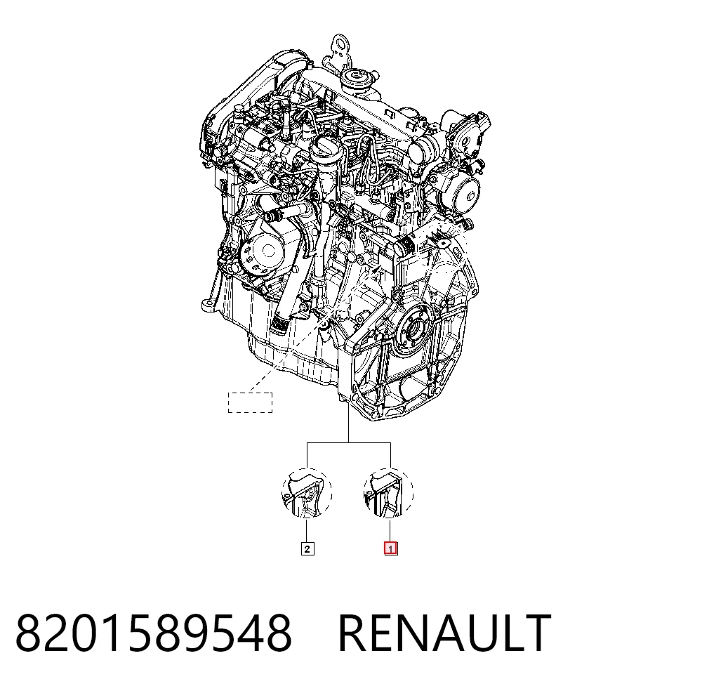 Motor montado Renault Kangoo II FW0