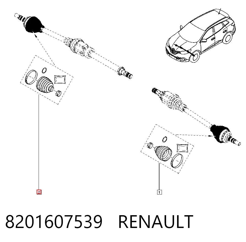 8201607539 Renault (RVI)