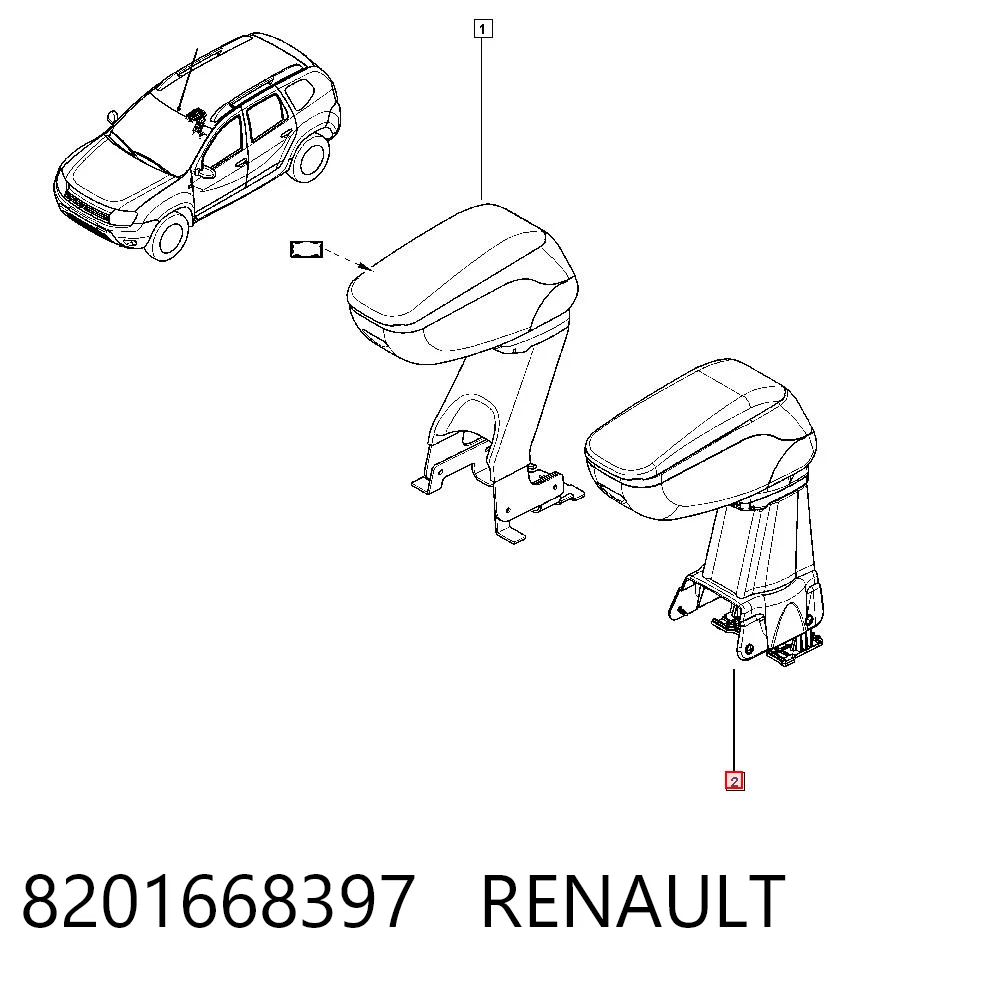 8201668397 Renault (RVI)