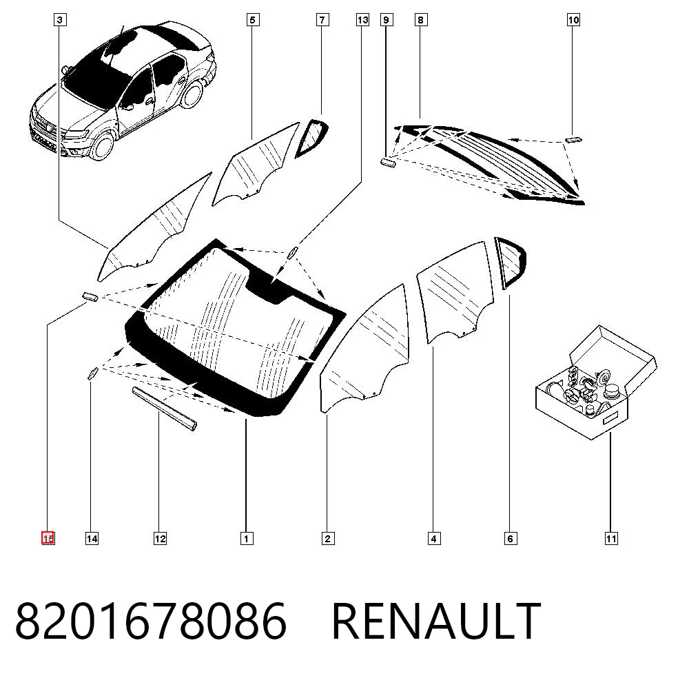 8201678086 Renault (RVI)