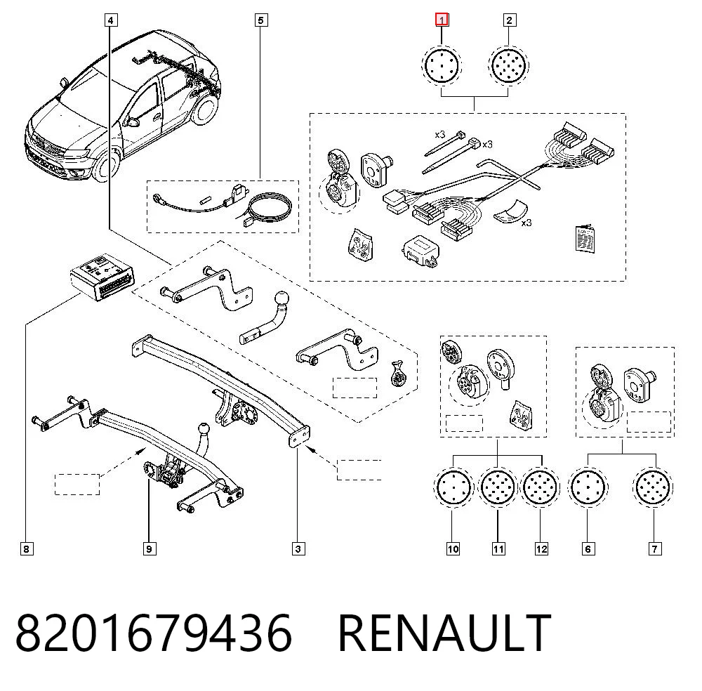 8201679436 Renault (RVI)