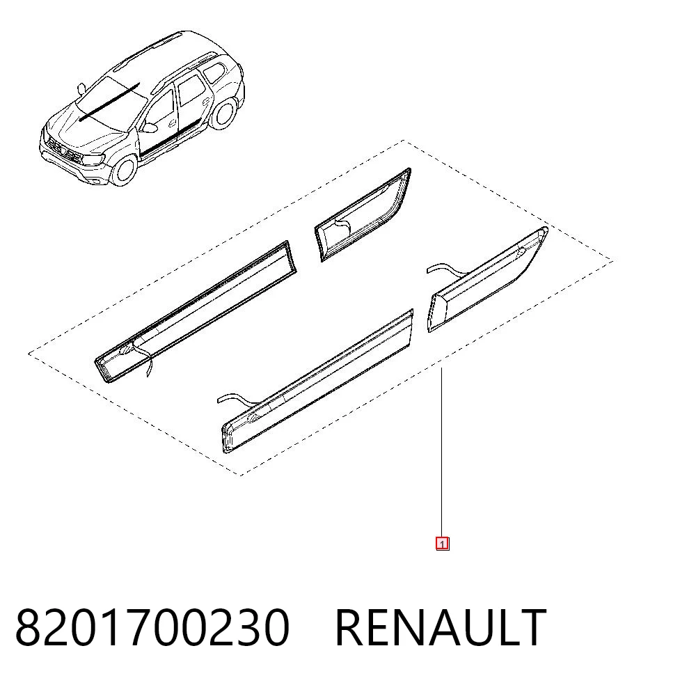 Compre 28X10030 Polcar Molduras de portas, kit