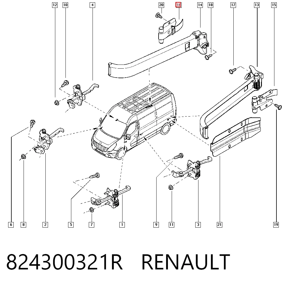 824300321R Renault (RVI)