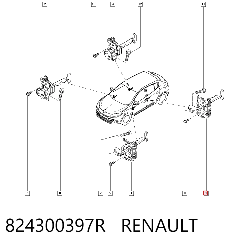 824300397R Renault (RVI)