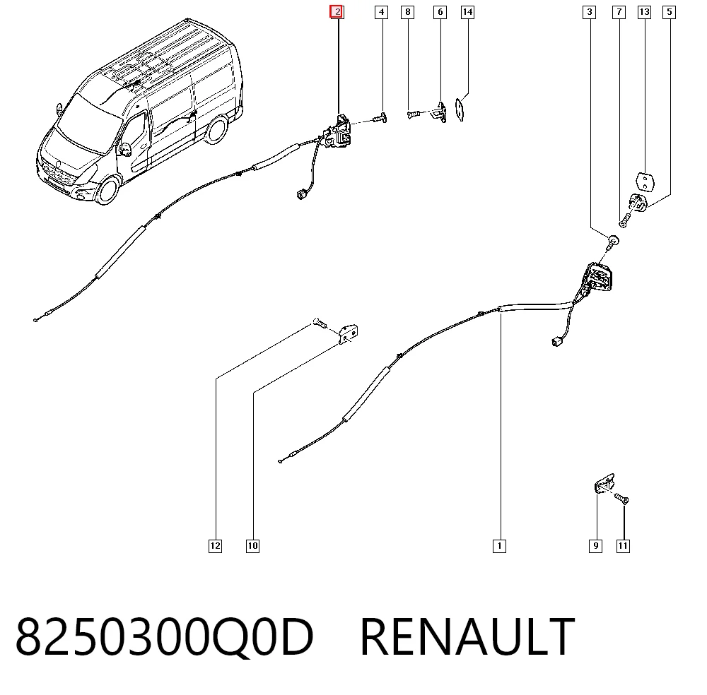 8250300Q0D Renault (RVI)