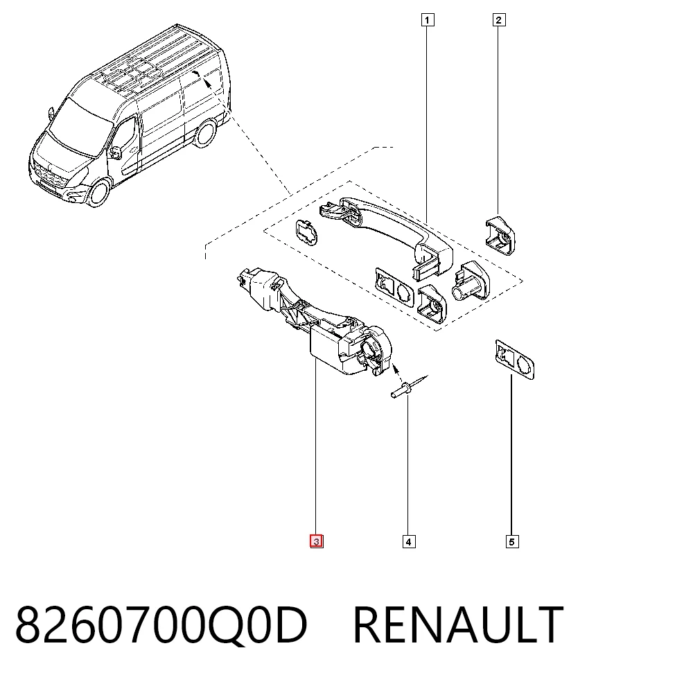 8260700Q0D Renault (RVI)