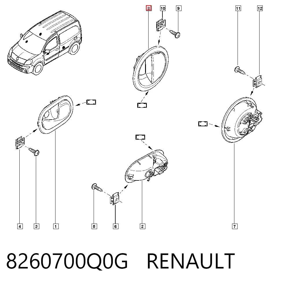 8260700Q0G Renault (RVI)