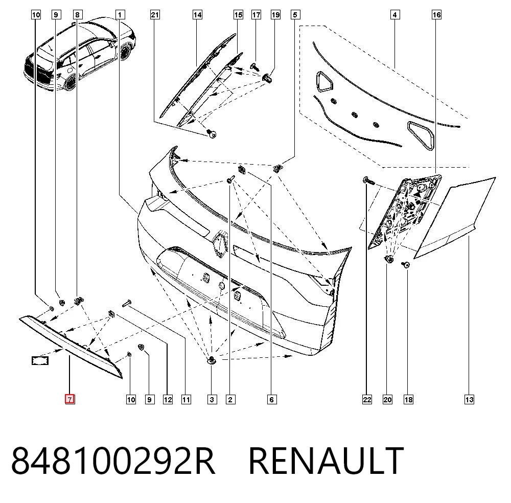 848100292R Renault (RVI)