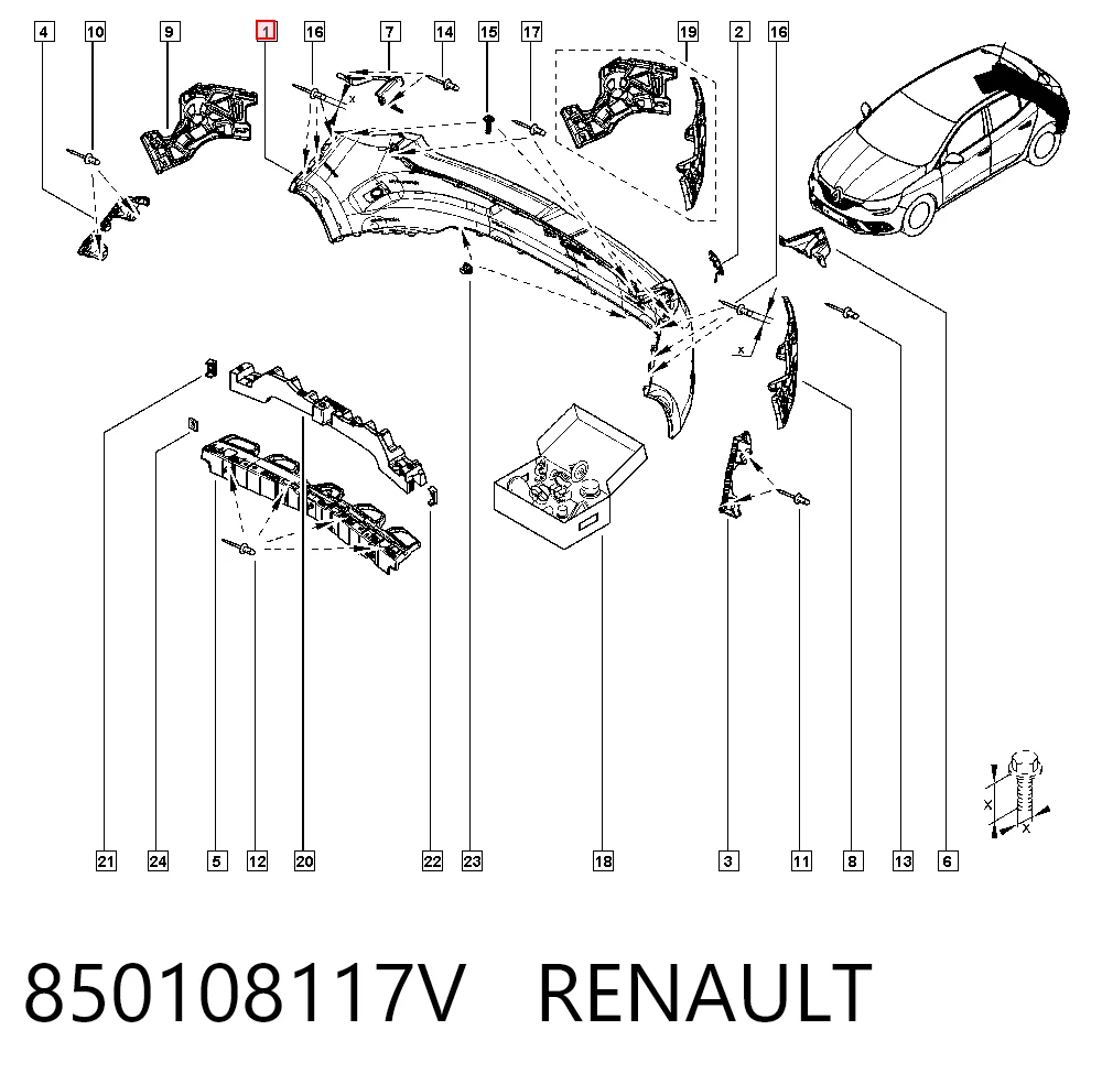 850108117V Renault (RVI)