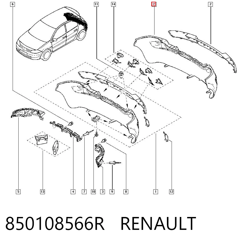 850108566R Renault (RVI)