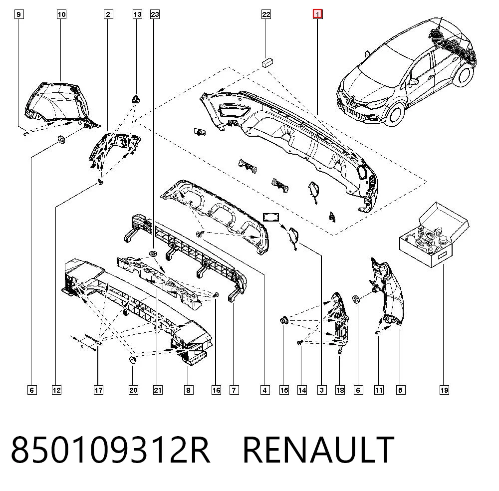 850109312R Renault (RVI)