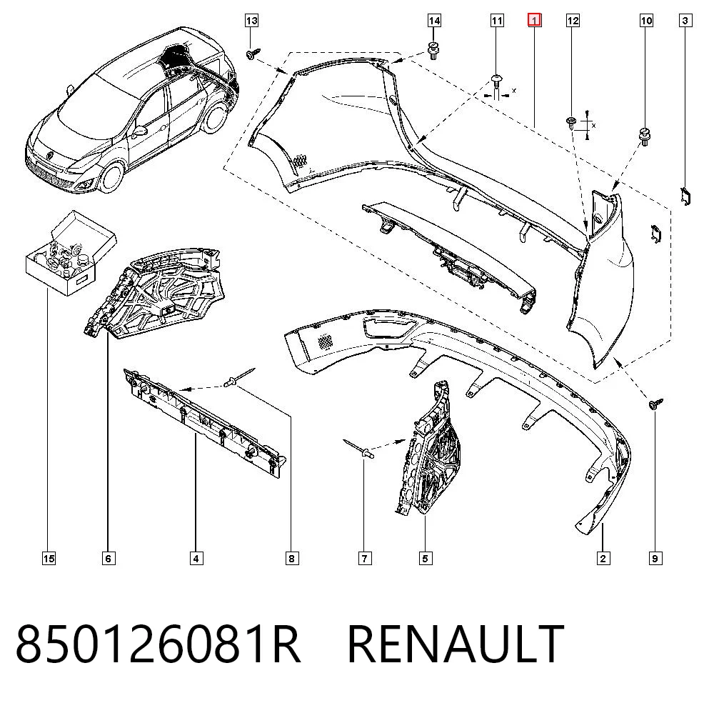 850126081R Renault (RVI)