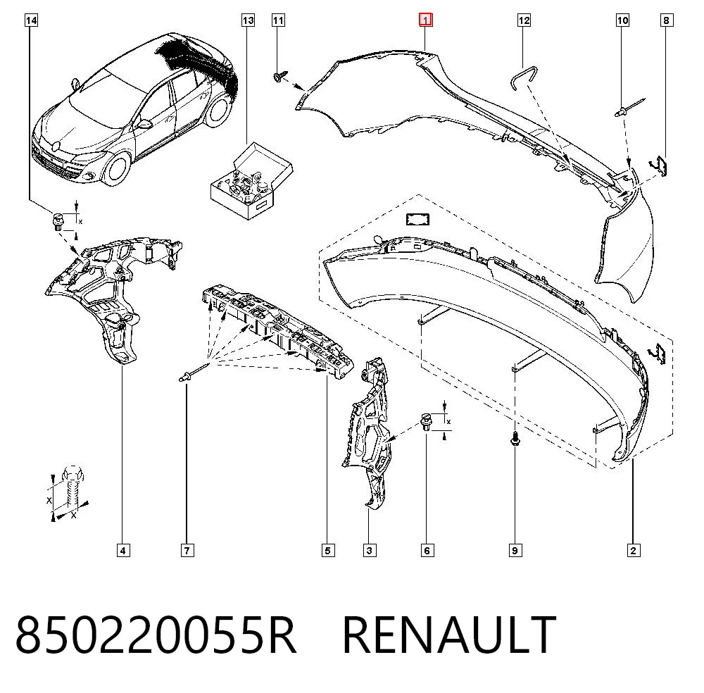 850220055R Renault (RVI)