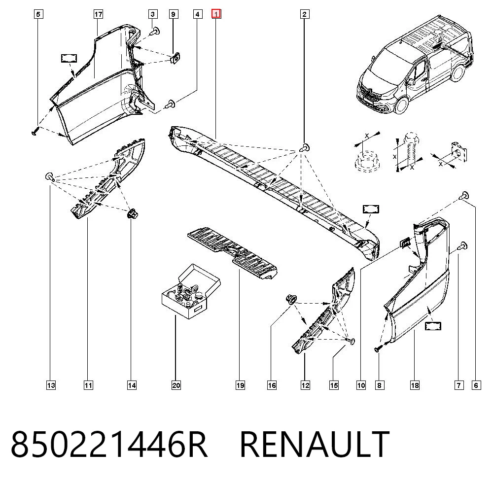 850221446R Renault (RVI)