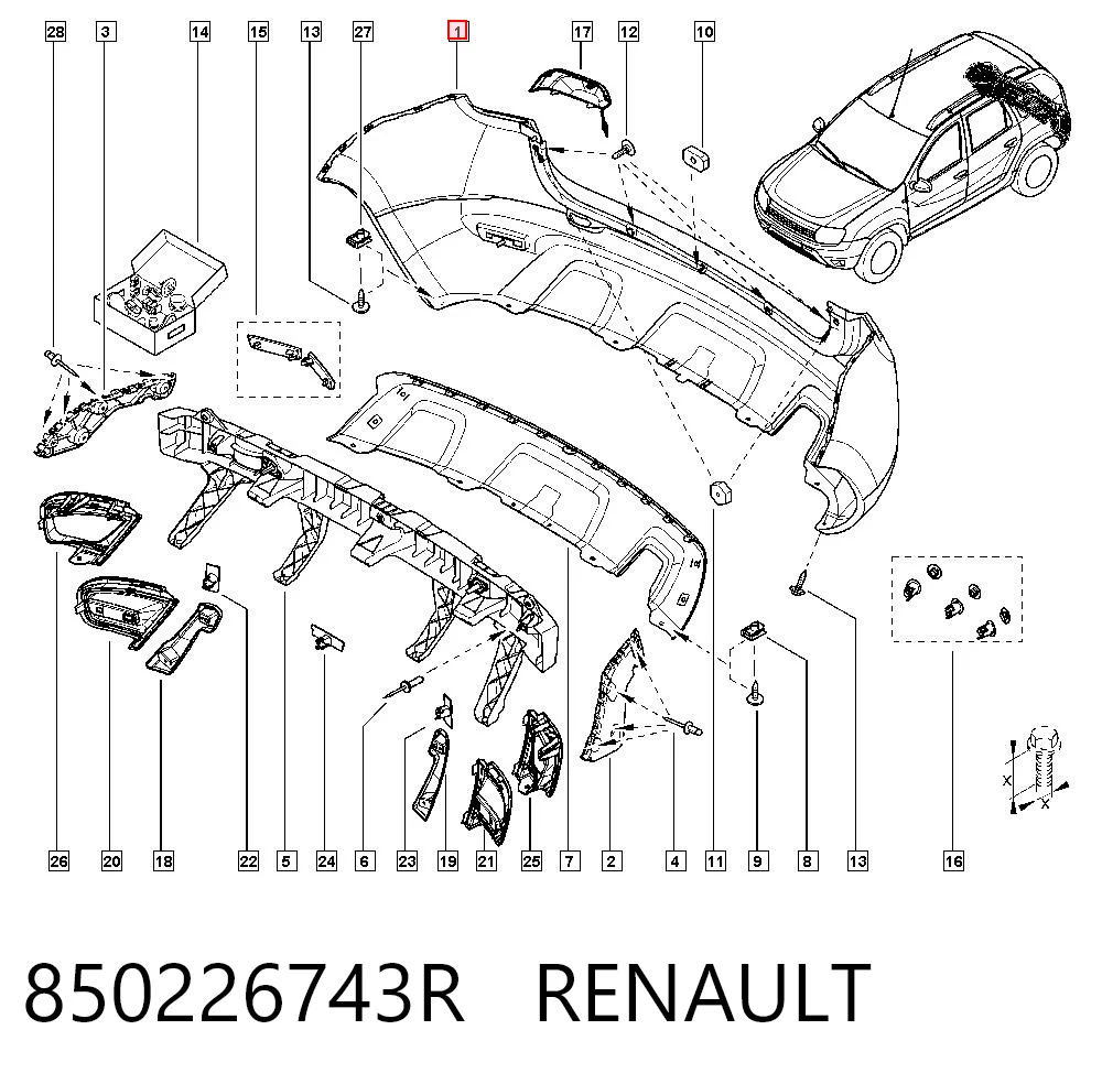 850226743R Renault (RVI)