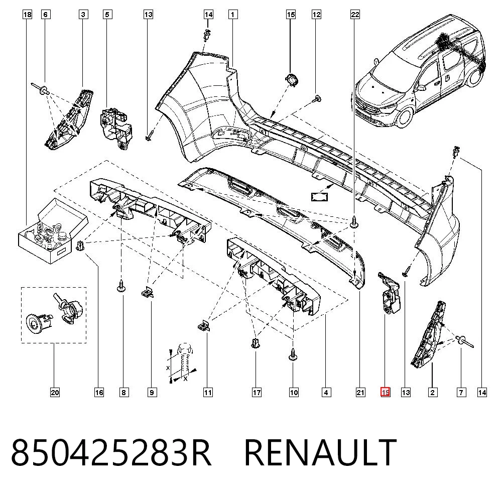 850425283R Renault (RVI)