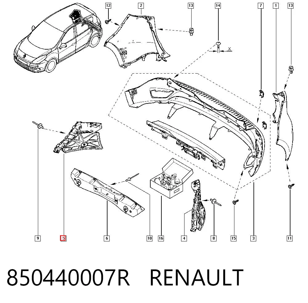 850440007R Renault (RVI)