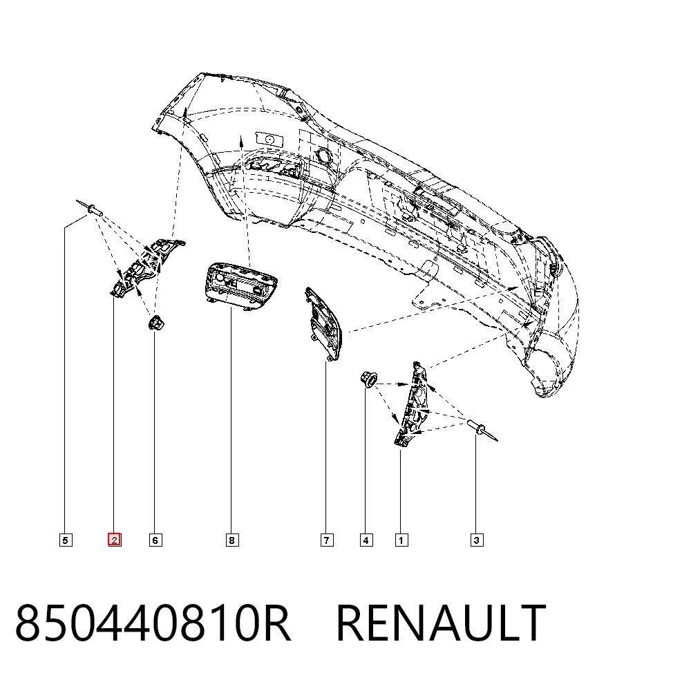 850440810R Renault (RVI)