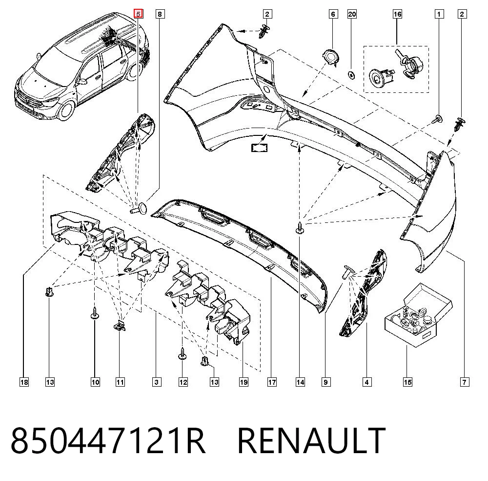 850447121R Renault (RVI)
