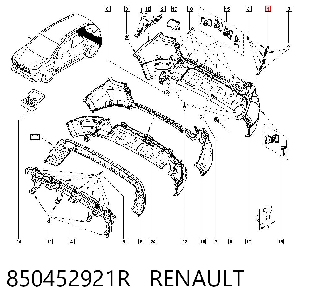 850452921R Renault (RVI)