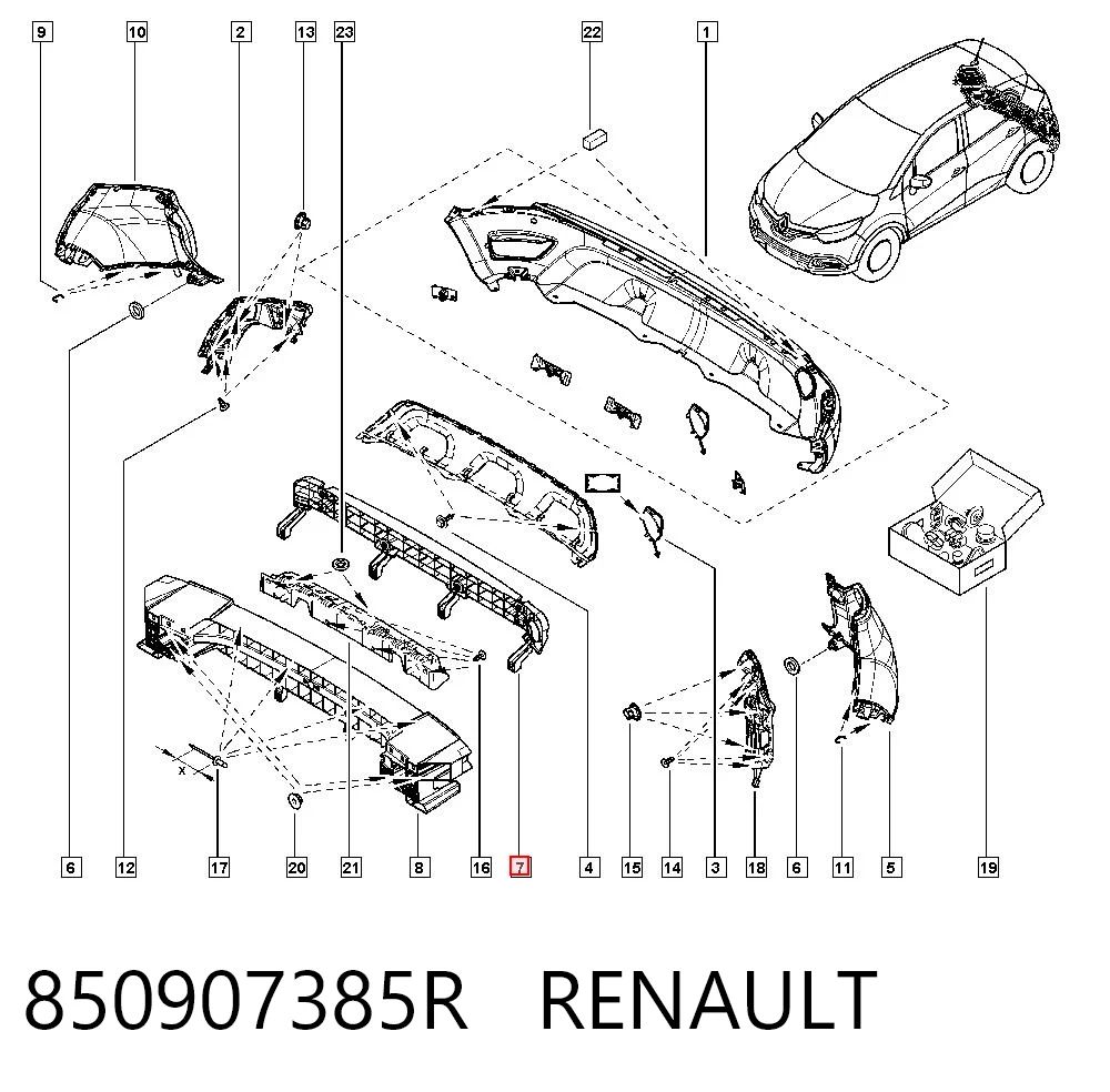 850907385R Renault (RVI)