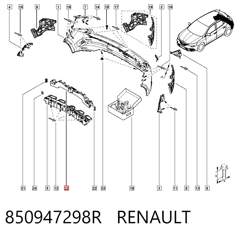 850947298R Renault (RVI)
