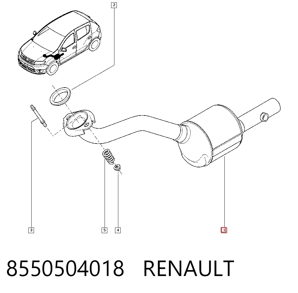 8550504018 Renault (RVI)