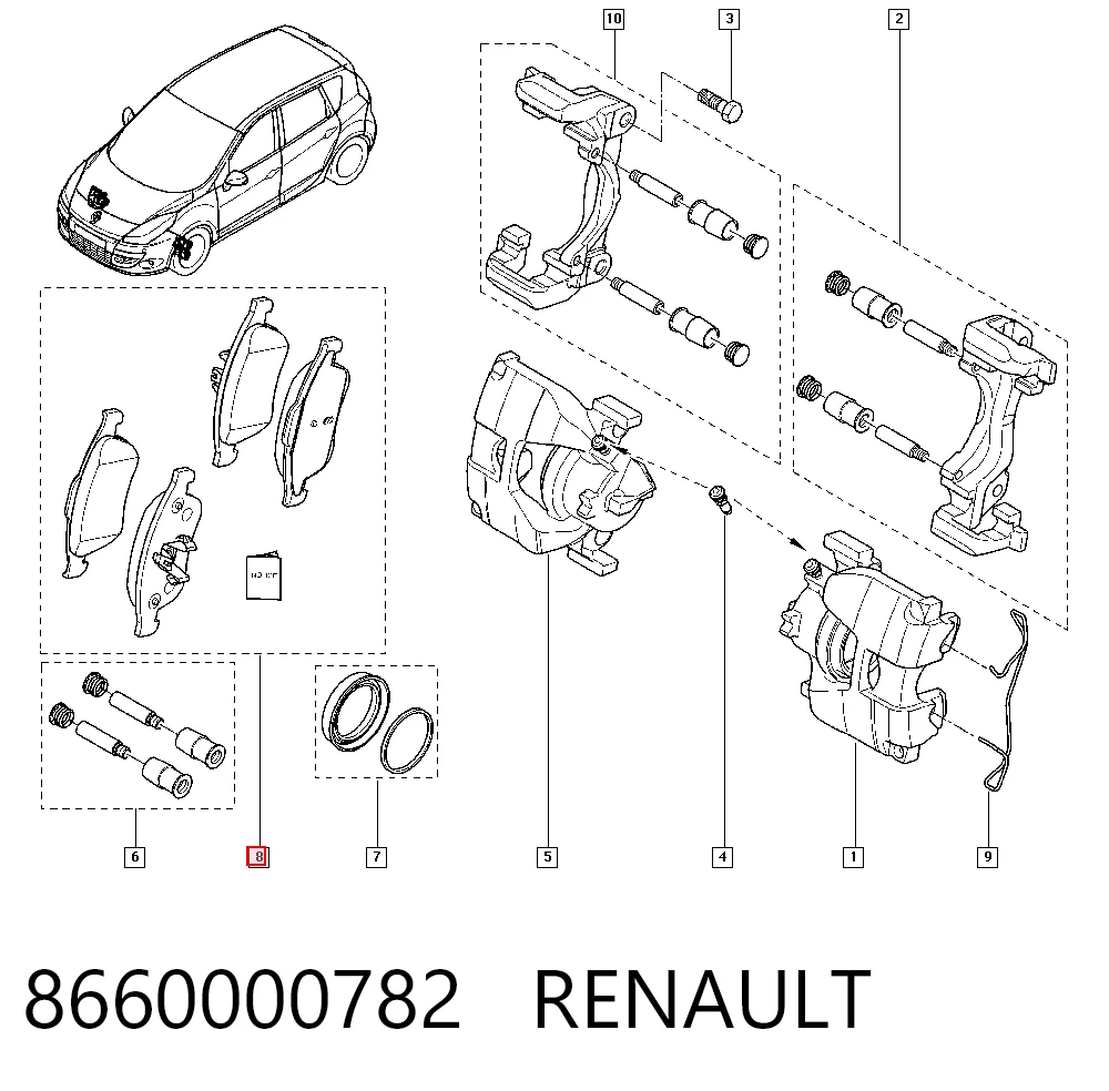 8660000782 Renault (RVI)