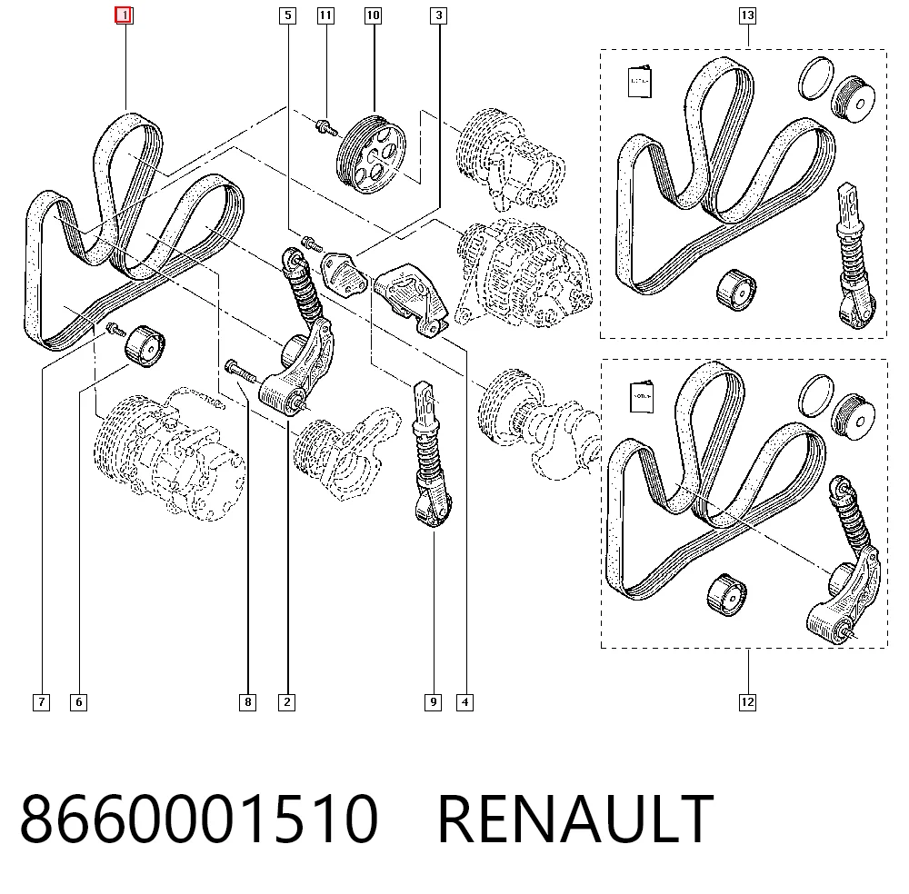 8660001510 Renault (RVI)