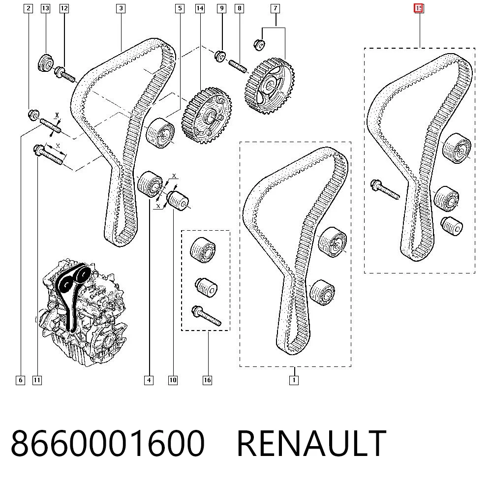 8660001600 Renault (RVI)