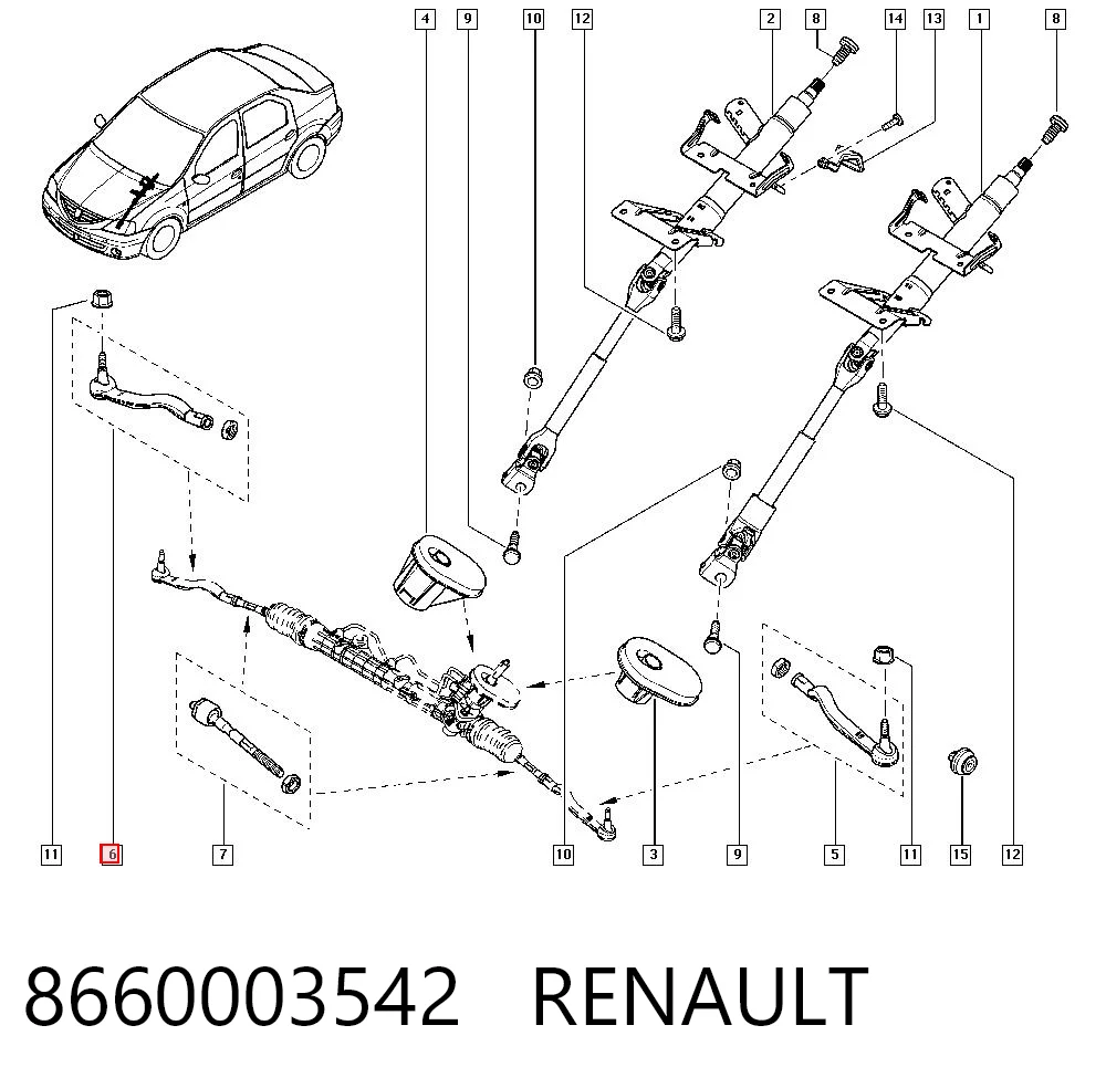 8660003542 Renault (RVI)