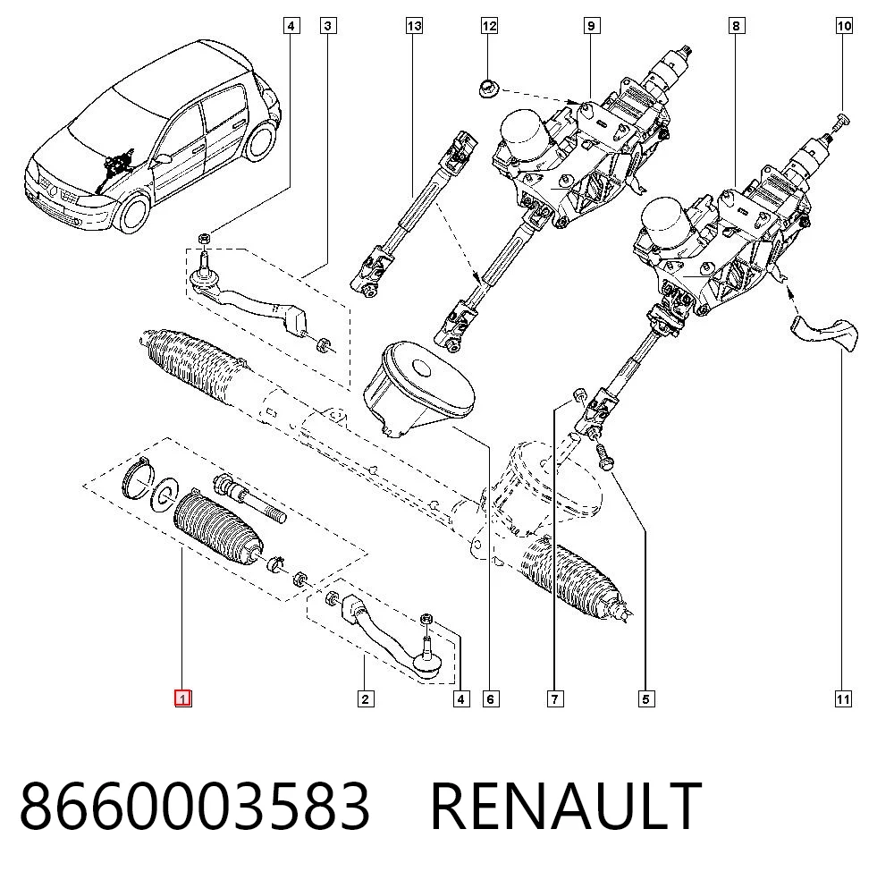 8660003583 Renault (RVI)