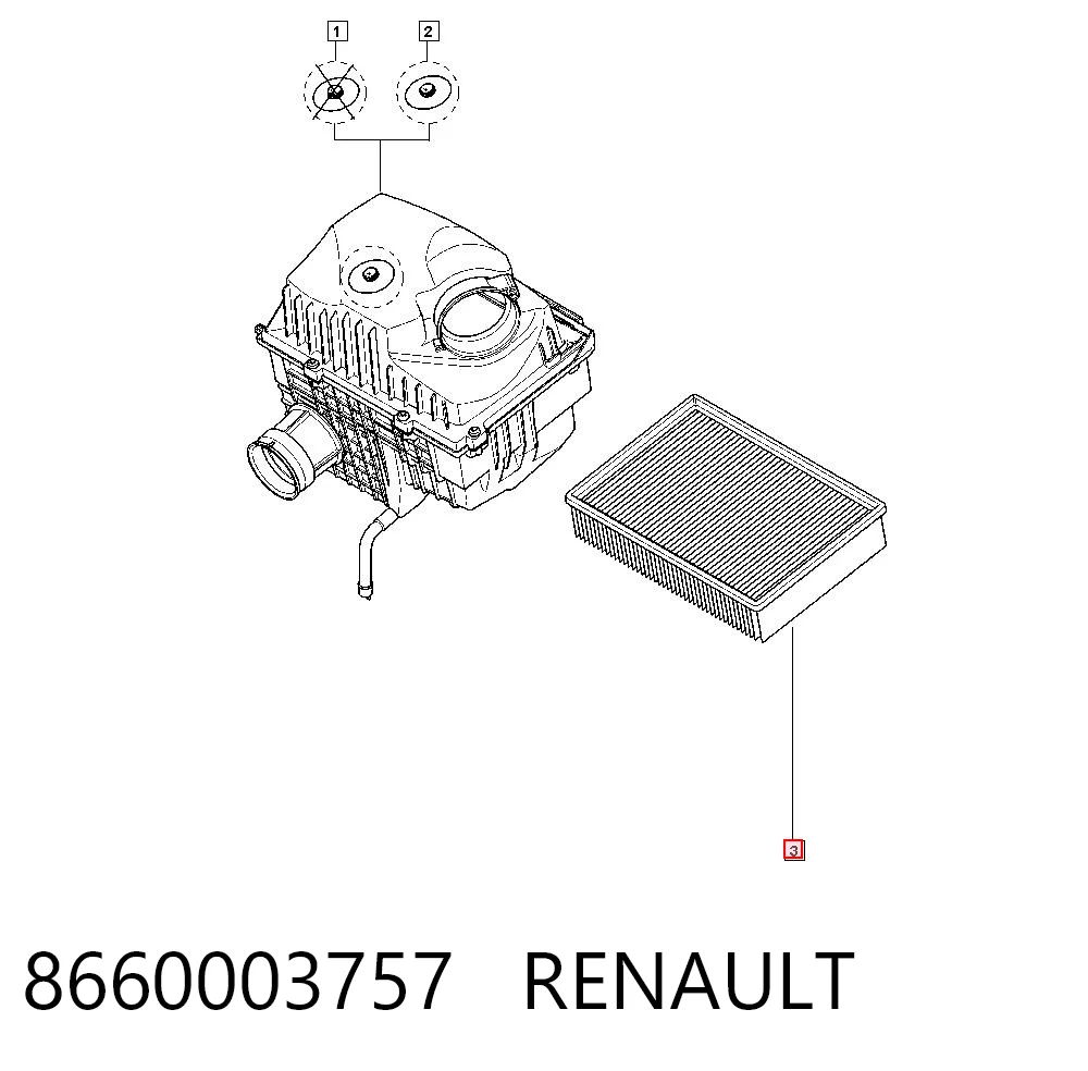 8660003757 Renault (RVI)