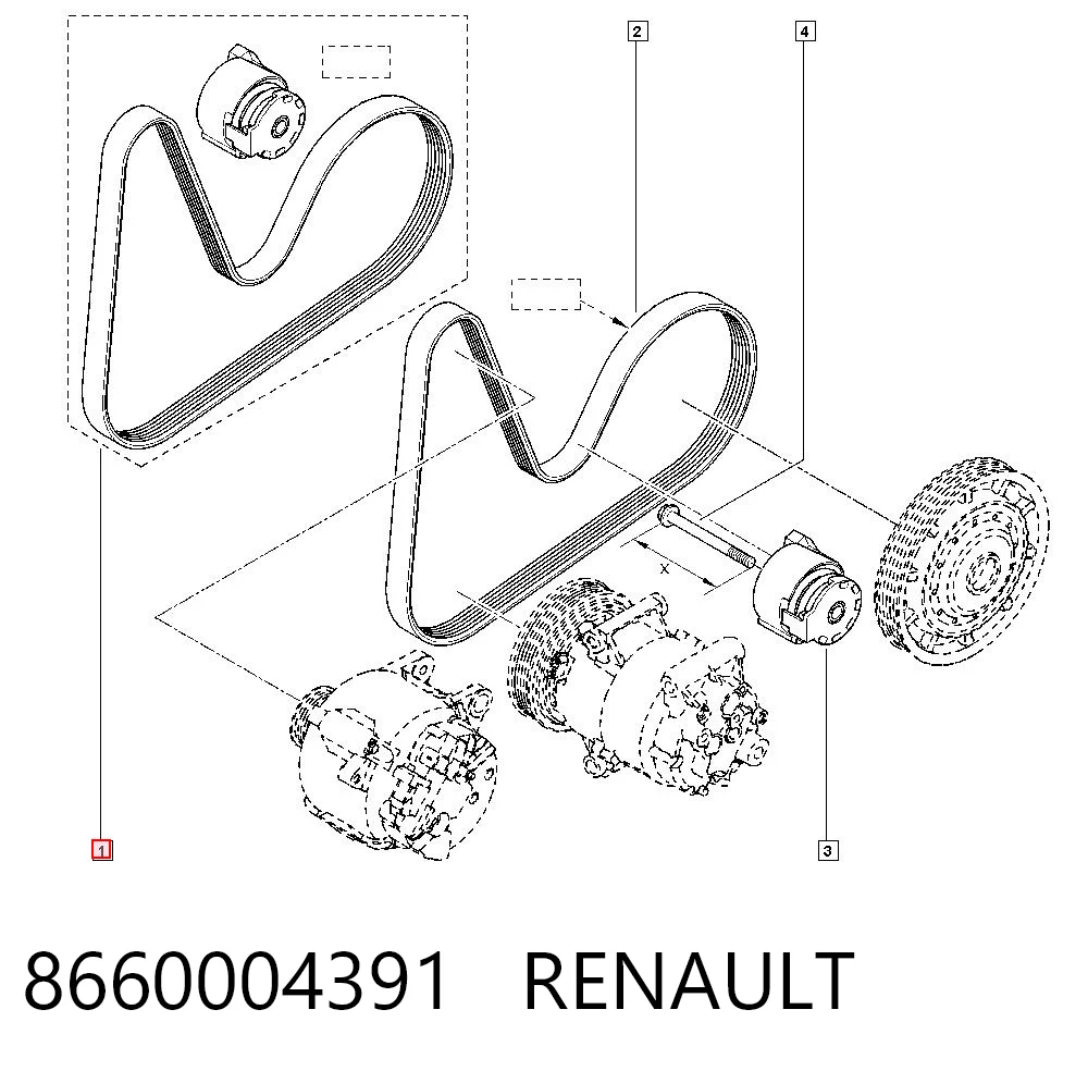 8660004391 Renault (RVI)
