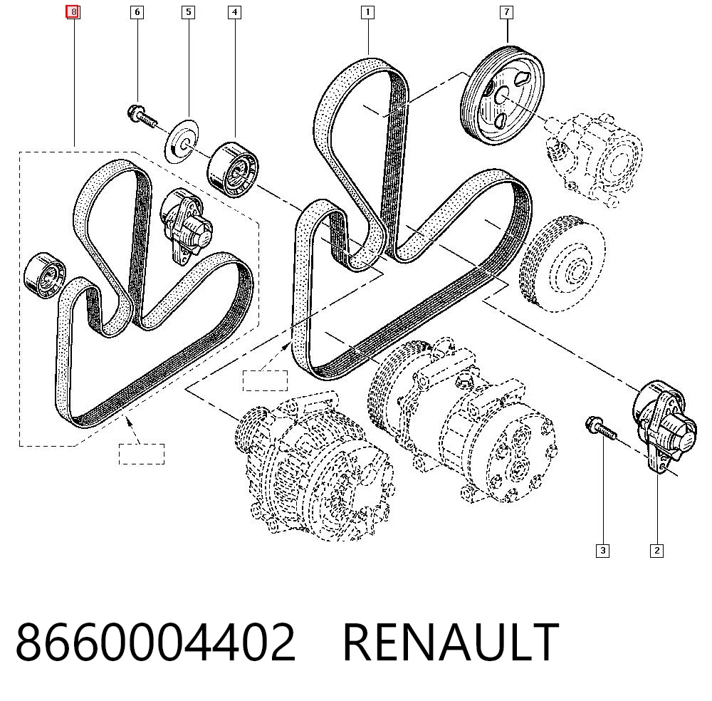 8660004402 Renault (RVI)