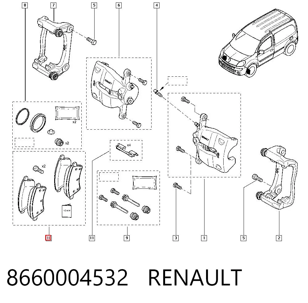 8660004532 Renault (RVI)