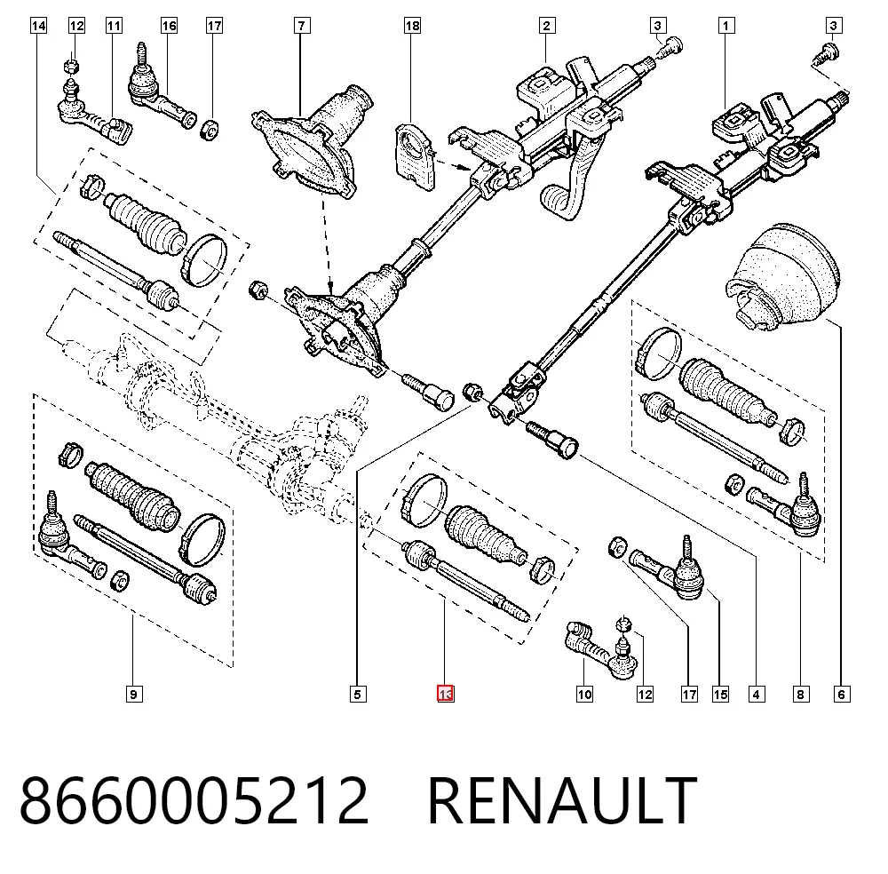 8660005212 Renault (RVI)