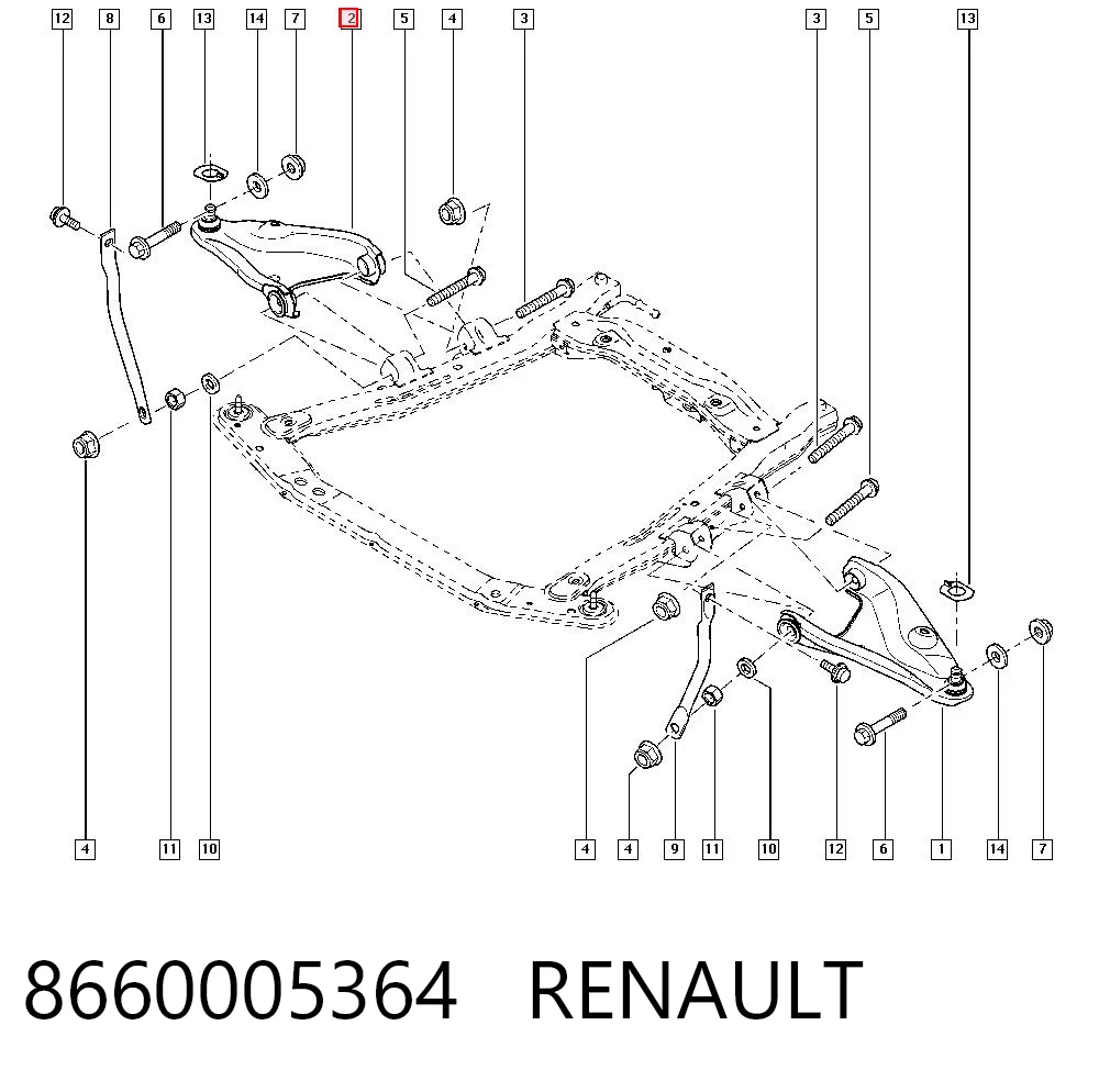 8660005364 Renault (RVI)