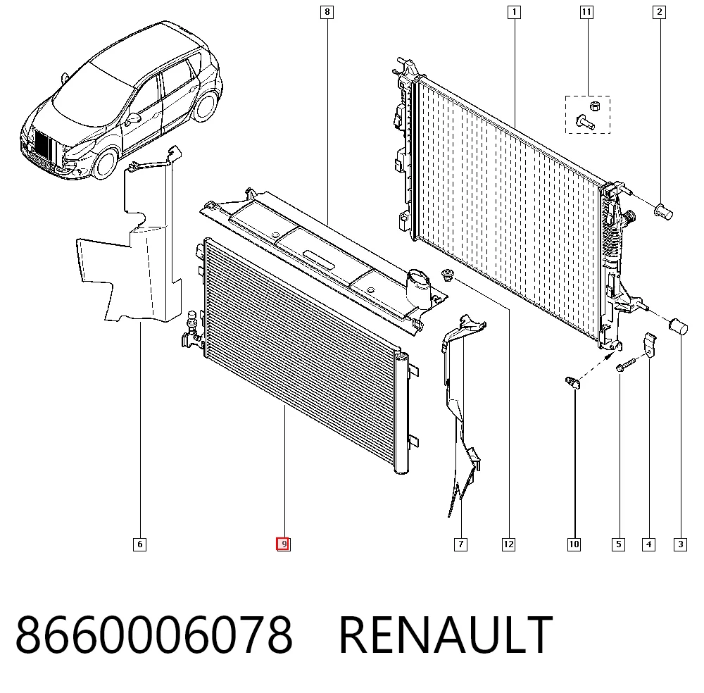 8660006078 Renault (RVI)