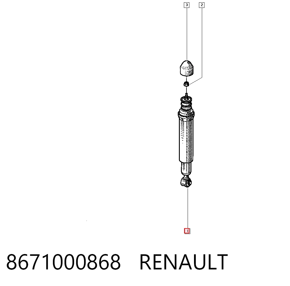 para Renault 19 II (B53, C53)