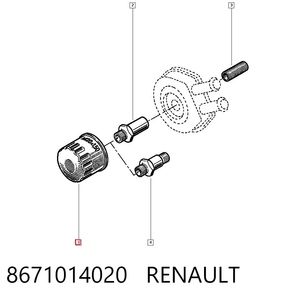 8671014020 Renault (RVI)