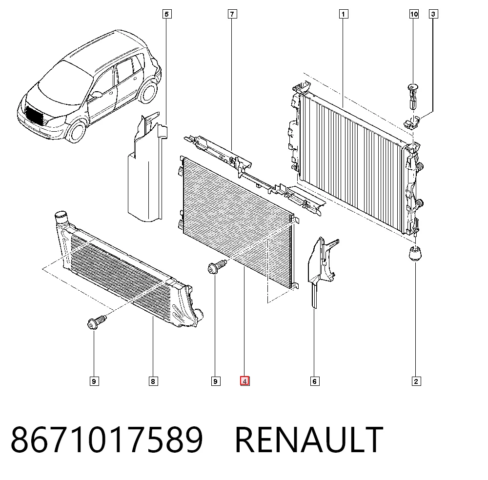  para Renault Megane II (LM0, LM1)