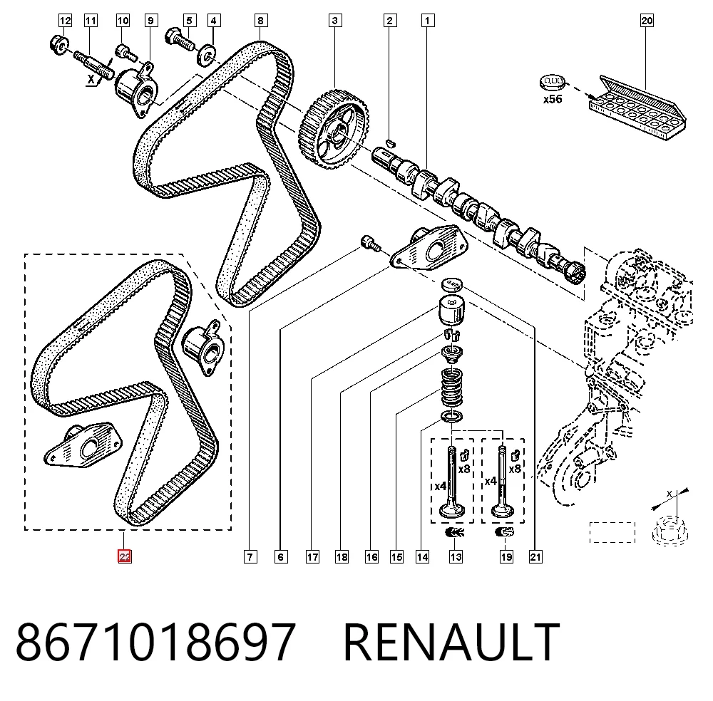 Compre CT604K1 Continental/Siemens Correia do mecanismo de distribuição de gás, kit