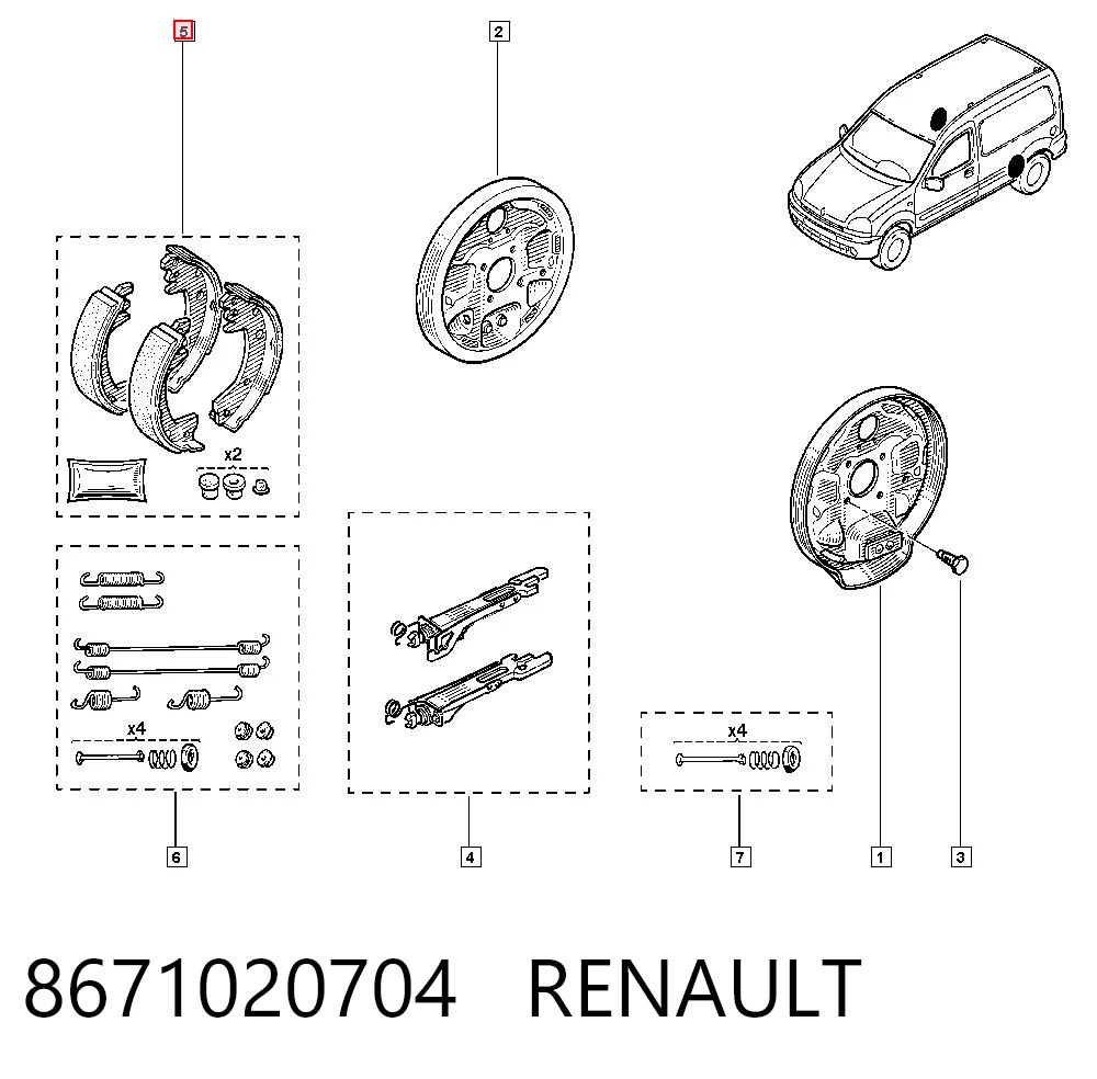 8671020704 Renault (RVI)