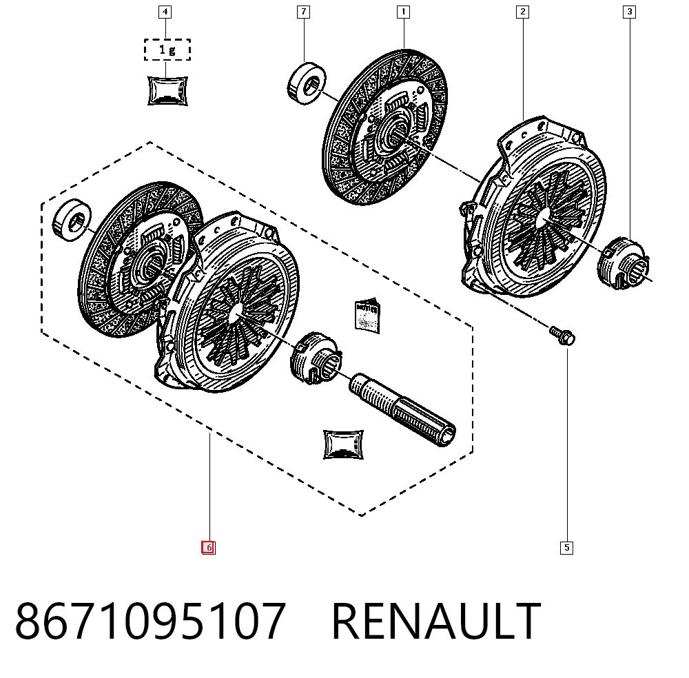 8671095107 Renault (RVI)