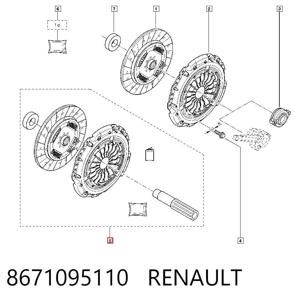 8671095110 Renault (RVI)