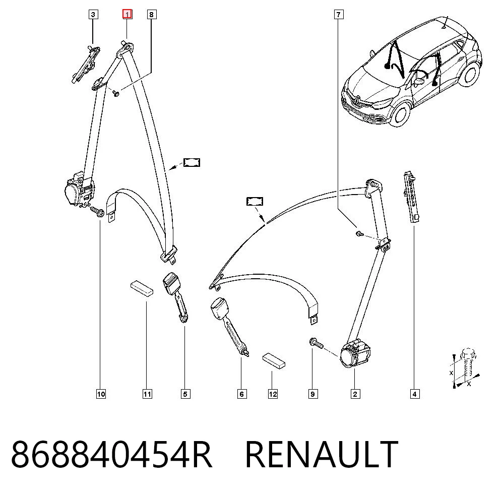 868840454R Renault (RVI)